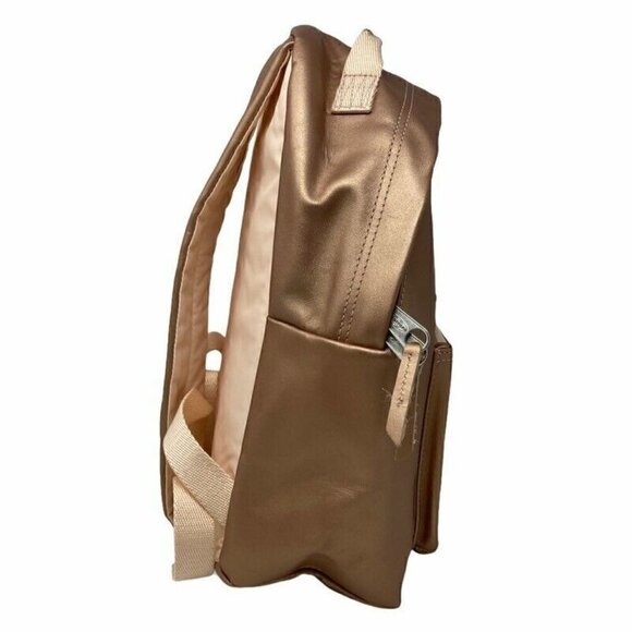 NEW Eastpak Orbit Sleek'r Backpack Pink Leather - Picture 8 of 12